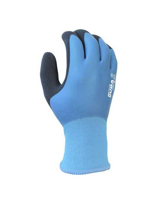 Guante Poliéster/Algodón Reciclado Cub Latex T11 [LOTE DE 6 Unidades] JUBA