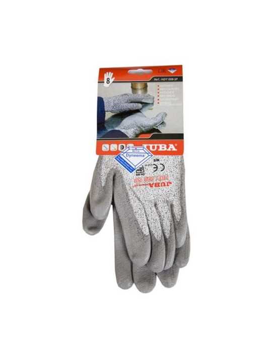 Guante Fibra Dyneema HDY008-SP Talla S Par [LOTE DE 2 Unidades] JUBA