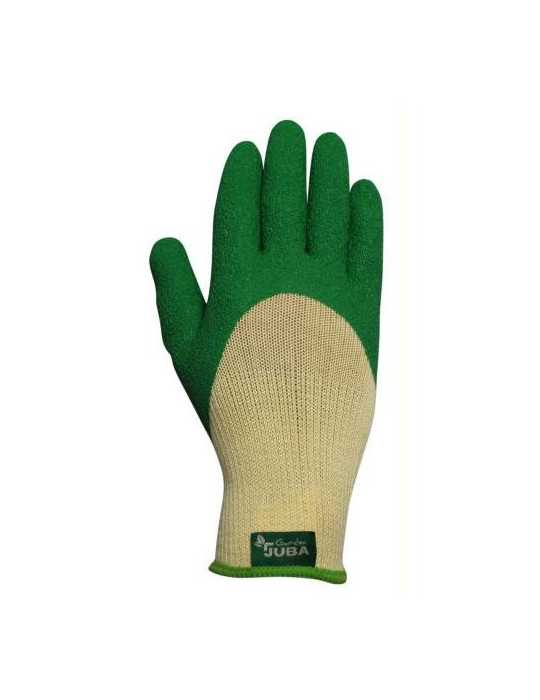 Guante Recubierto Latex Medio Dorso Verde H254G/9 [LOTE DE 8 Unidades] JUBA