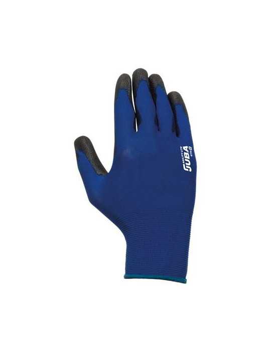 Guante Agility Lite Nylon con PU. H4114 Par Talla 6 [LOTE DE 12 Unidades] JUBA