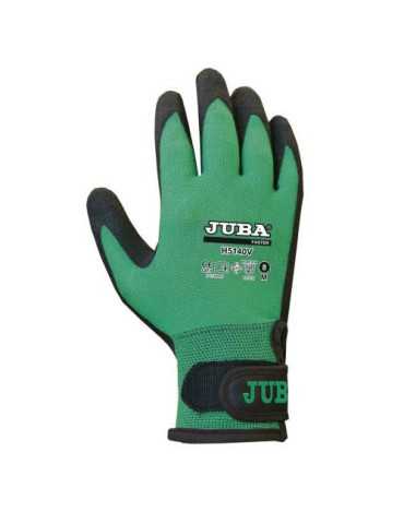 Guante Nynja HPT Nylon y PVC Palma Talla 8 [LOTE DE 4 Unidades] JUBA