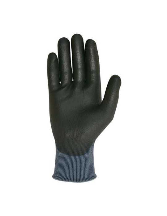 Guante sin Costuras Nylon Palma Poliuretano Talla 6 4383 [LOTE DE 4 Unidades] JUBA