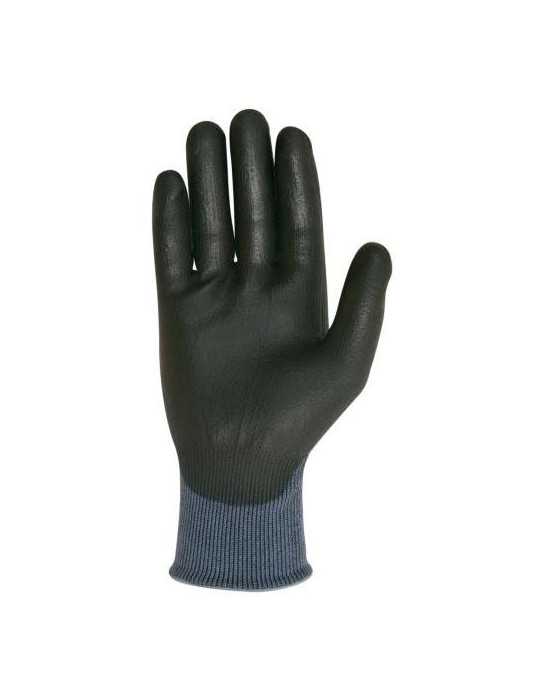 Guante sin Costuras Nylon Palma Poliuretano Talla 9 4383 [LOTE DE 4 Unidades] JUBA
