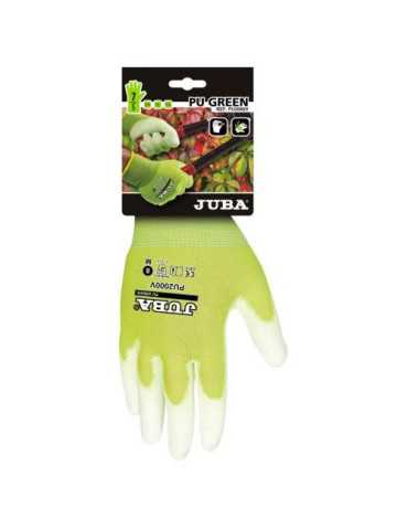 Guante Nylon Recubierto PU Blanco HPU2000V/7 [LOTE DE 14 Unidades] JUBA