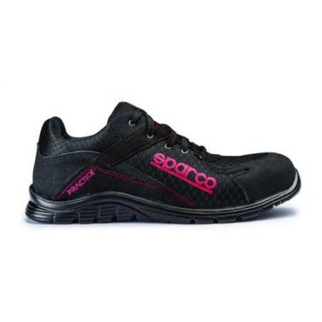 Zapato seguridad SPARCO S1P SRC Practice negra - negra Talla 42