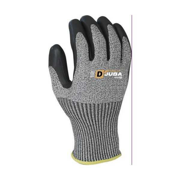 Guante Fibra K-Rock, microventosas Latex H4580/ 8 [LOTE DE 6 Unidades] JUBA