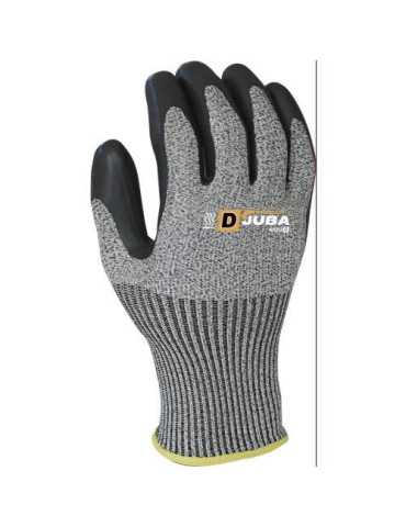 Guante Fibra K-Rock, microventosas Latex H4580/10 [LOTE DE 6 Unidades] JUBA