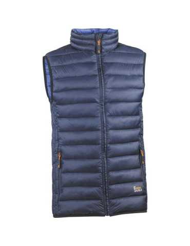 Chaleco Acolchado Azul Marino New Discovery Talla 3XL [LOTE DE 2 Unidades] JUBA