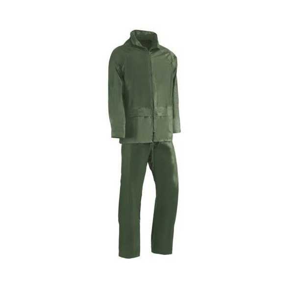 Traje de Agua Be Green Nylon 100%. 802RH Verde-XL [LOTE DE 4 Unidades] JUBA