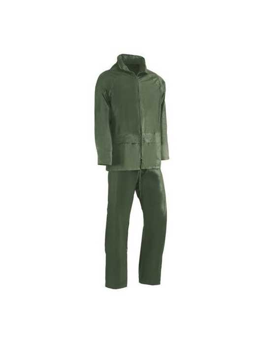Traje de Agua Be Green Nylon 100%. 802RH VERDE-2XL [LOTE DE 4 Unidades] JUBA