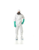 Buzo Protector Desechable Blanco Talla S 1188B56PRO [LOTE DE 8 Unidades] JUBA