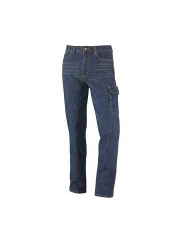 Pantalón Vaquero Explorer Marino Oscuro Talla 3XL JUBA