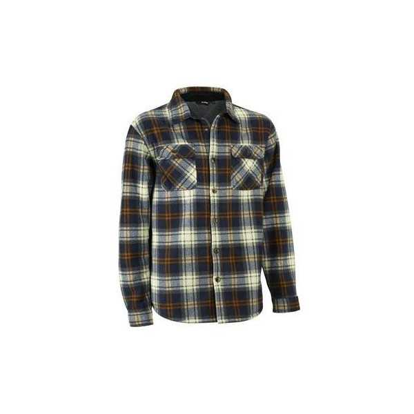 Camisa de Cuadros con Forro Polar Talla 3XL KA750 JUBA