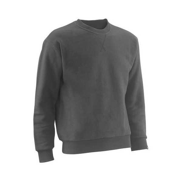 Sudadera Unisex Gris Algodón Team Talla M [LOTE DE 2 Unidades] JUBA
