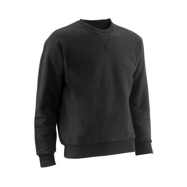 Sudadera Unisex Negro Algodón Team Talla L [LOTE DE 2 Unidades] JUBA
