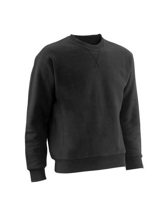 Sudadera Unisex Negro Algodón Team Talla XL [LOTE DE 2 Unidades] JUBA