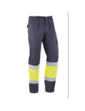 Pantalón Alta Visibilidad Kreta Marino/Amarillo XL [LOTE DE 2 Unidades] JUBA
