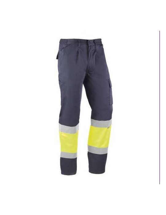 Pantalón Alta Visibilidad Kreta Marino/Ama. XXL [LOTE DE 2 Unidades] JUBA