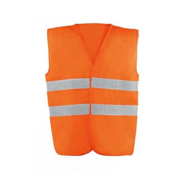 Chaleco Altavisibilidad Naranja HV714ORA Talla XL [LOTE DE 10 Unidades] JUBA