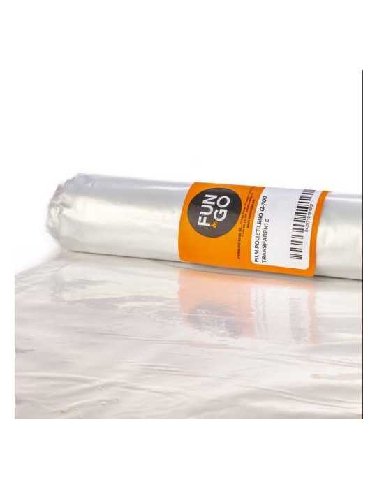 Film Polietileno Transparente Galga 400 2X5M 80120 [LOTE DE 2 Unidades] FUN&GO
