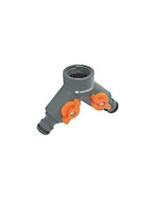 Distribuidor Doble (Blister) 940-26 [LOTE DE 2 Unidades] GARDENA
