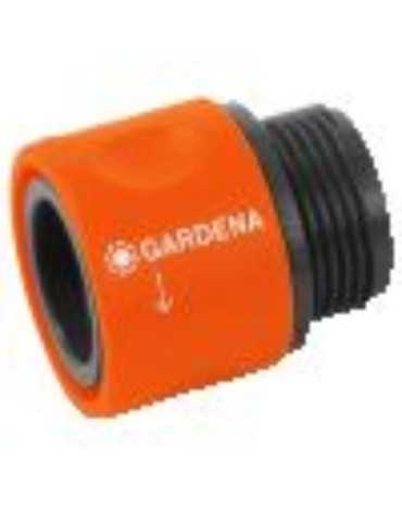 Conector Rápido Rosca Macho 3/4 ABS 2917-20 [LOTE DE 4 Unidades] GARDENA