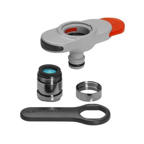 Conector Rápido Macho para Grifo Interior 1821020 [LOTE DE 2 Unidades] GARDENA