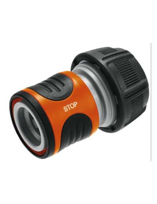 Conectador 3/4 19 mm Stop 18214-20 [LOTE DE 4 Unidades] GARDENA