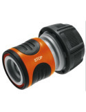 Conectador 3/4 19 mm Stop 18214-20 [LOTE DE 4 Unidades] GARDENA