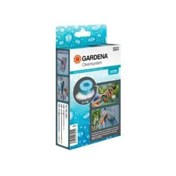 Tabletas Limpiadoras para Boquillas Cleansystem [LOTE DE 4 Unidades] GARDENA