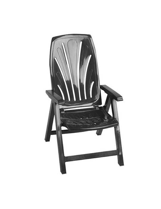 Sillon 4 Posiciones Antracita 8092ANTT GARDENLIFE