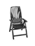Sillon 4 Posiciones Antracita 8092ANTT GARDENLIFE