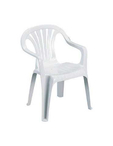 Silla Monoblock Respaldo Bajo 8103 [LOTE DE 4 Unidades] GARDENLIFE