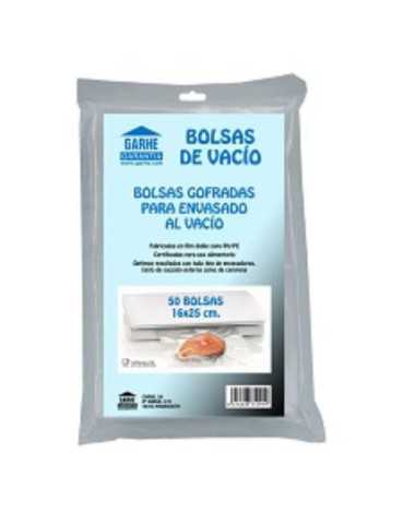 Bolsas Vacio 16X25 (BL.-50) 31291 [LOTE DE 6 Unidades] GARHE