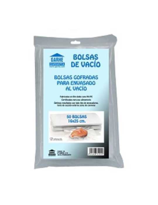 Bolsas Vacio 16X25 (BL.-50) 31291 [LOTE DE 6 Unidades] GARHE