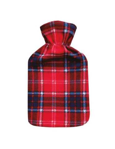 Bolsa de Agua Caliente 2L Cuadro Escoces Rojo [LOTE DE 6 Unidades] GARSACO