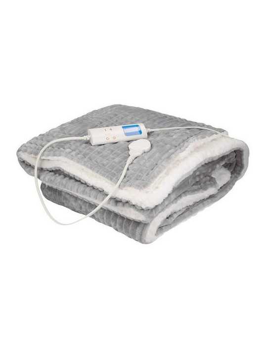 Manta Eléctrica 180X130CM 160W Gris 400060010 GARSACO