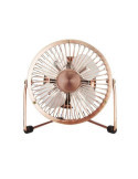 Mini Ventilador Sobremesa 9,5CM 2,5W 5V DC Cobre [LOTE DE 4 Unidades] GARSACO