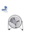 Mini Ventilador Sobremesa 9,5CM 2,5W 5V DC Gris [LOTE DE 6 Unidades] GARSACO