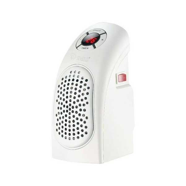 Mini Calefactor sin Cable Bardei Max. 400W Blanco [LOTE DE 2 Unidades] GARSACO