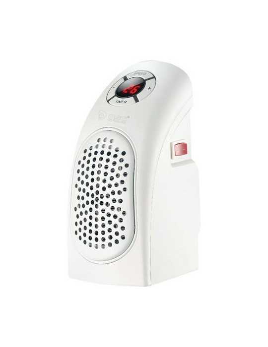 Mini Calefactor sin Cable Bardei Max. 400W Blanco [LOTE DE 2 Unidades] GARSACO