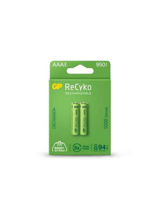 Pila Recarg. precargada Recyko LR3-AAA 1,2V (2 Uds) [LOTE DE 6 Unidades] GDP