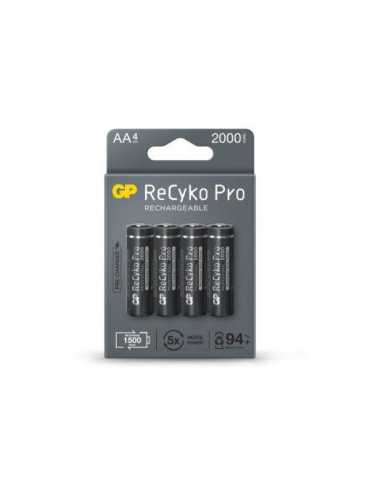 Pila Recarg. precargada Recyko PRO LR6-AA 1,2V (4UDS [LOTE DE 2 Unidades] GDP