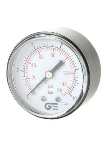 Manometro Ø 53 Salida Posterior Rosca M 1/4 BSP [LOTE DE 8 Unidades] GENEBRE
