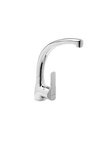 Grifo Monomando Fregadero Caño Fundido Cromo Antic GENEBRE