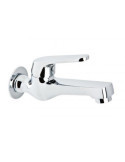 Grifo GE2 Lavabo Mural Monomando Cromado [LOTE DE 2 Unidades] GENEBRE