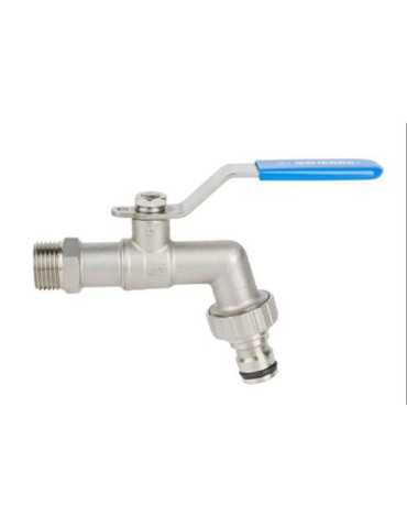 Válvula Esfera Inoxidable Rapid-Ge 1/2X3/4 306304 [LOTE DE 2 Unidades] GENEBRE