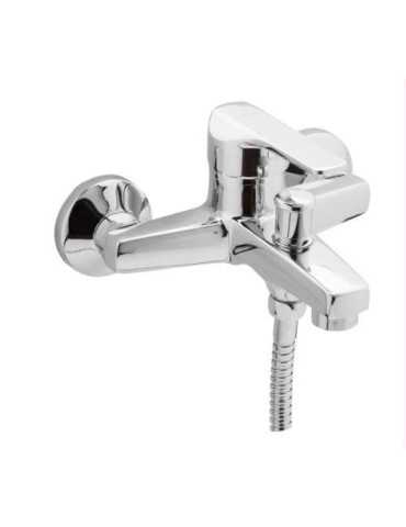 Grifo K8 de Baño Monomando Cromado con Kit GENEBRE