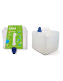 Depósito Agua Plegable 18L 647400 [LOTE DE 4 Unidades] GLOBAL BOSQ