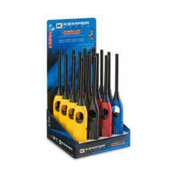Encendedor Recargable de Gas Kemper - 1049D [LOTE DE 10 Unidades] GLOBAL BOSQ